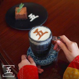 ชาโคลครีมชีสปั่น