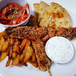 Pork Souvlaki Plate