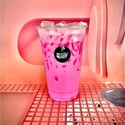 นมชมพู เย็น Sala Fresh Milk 22 Oz.