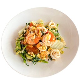 สุกี้แห้งทะเล