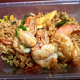 ข้าวผัดต้มยำกุ้ง