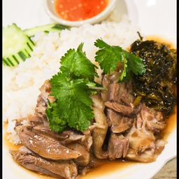 ข้าวขาหมู เนื้อแดง อย่างเดียว ไม่หนัง ไม่มัน