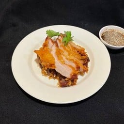 หมูสันนอกทอด