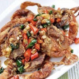 ปูนิ่มผัดพริกเกลือ