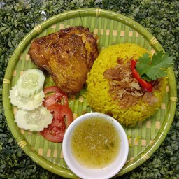 ข้าวหมกไก่ย่าง(ตึกอับดุล) -