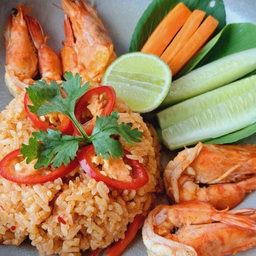 ขัาวผัดต้มยำกุ้ง