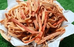 ปูอัดทอดกรอบ เขย่าผง