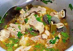 ต้มแช่บเนื้อรวมเครื่องใน(ขม)