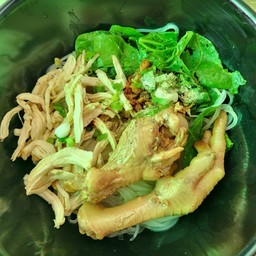 ก๋วยเตี๋ยวไก่แห้งธรรมดา