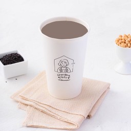 น้ำเต้าหู้งาดำน้ำผึ้ง ร้อน