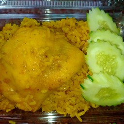 ข้าวหมกไก่มะฉิว ตลาดสดมหาราช