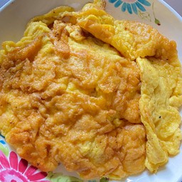ข้าวไข่เจียวกุ้งสับ