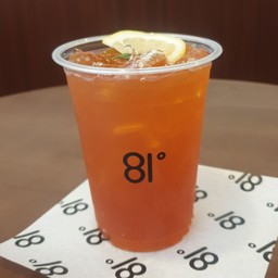 Thai Black Lime Tea ชาดำมะนาว