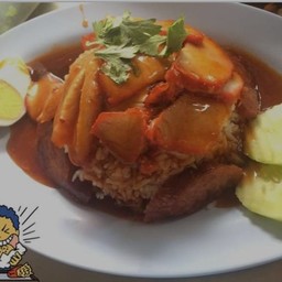 ข้าวหมูแดง ธรรมดา