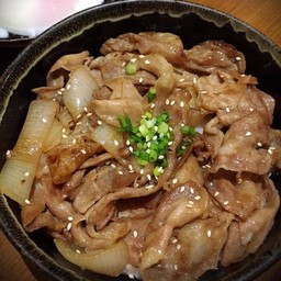 ข้าวหมูเกาหลี+ซุป