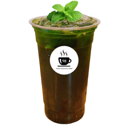 ชาเขียว เย็น (ไม่ใส่นม) - ICED GREEN TEA