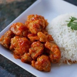 ข้าว ไก่คาราเกะ