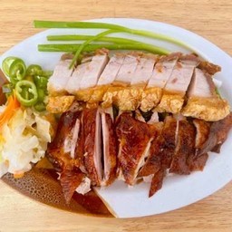เซตเป็ดย่าง + หมูกรอบ