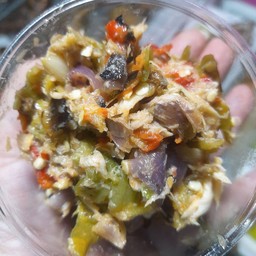 น้ำพริกปลาทูตำแห้ง