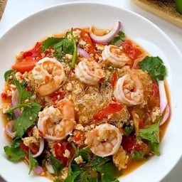 ยำเส้นแก้วกุ้ง
