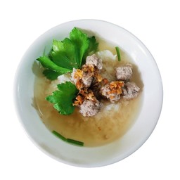 ข้าวต้มหมูสับ