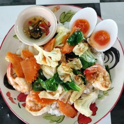 Stir Fried Mixed Vegetables With Rice