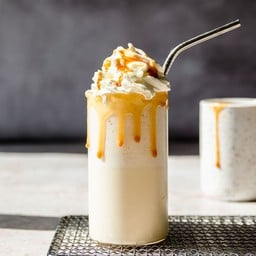 Iced Milk and Honey With Whipped cream