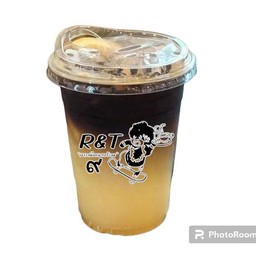 อเมกาโน่มะพร้าวเย็น [แยกน้ำ]