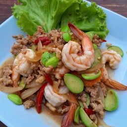 สะตอผัดกุ้ง