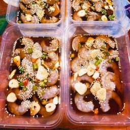กุ้งดองซีอิ๊ว