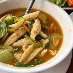 แกงป่าปลาเห็ดโคน/ปลา