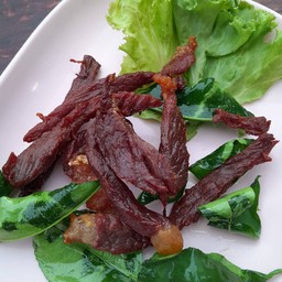 เนื้อแดดเดียวทอด