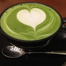 มัชชะลาเต้ร้อน