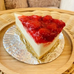 ชีสเค้กสตรอเบอรี่ strawberry cheesecake