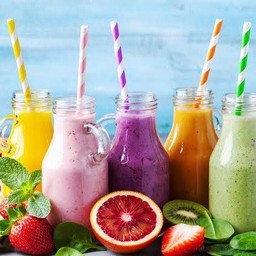 สมูทตี้ผลไม้ปั่น