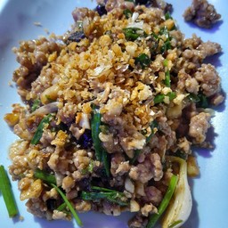 หมูสับผัดหนำเลี๊ยบ