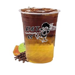 อเมริกาโน่มะนาวน้ำผึ้ง [แยกน้ำ]