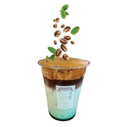 คอฟฟี่มินต์ลาเต้  Coffee Mint Latte