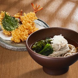 Tempura Soba Hot เส้นโซบะร้อน เทมปุระ