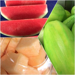 โปรโมชั่น!! ผลไม้สด 3 อย่าง 100