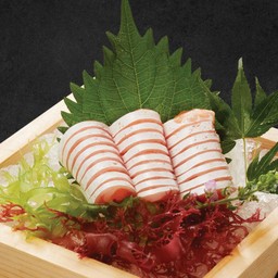 Salmon Toro Sashimi ปลาแซลมอนส่วนท้อง
