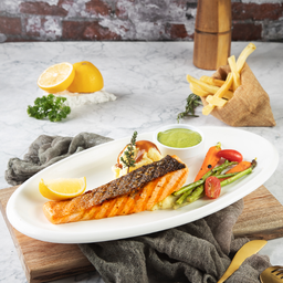 นอร์วีเจียนแซลมอนสเต็ก