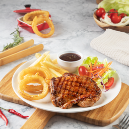 สเต็กไก่สไปซี่.