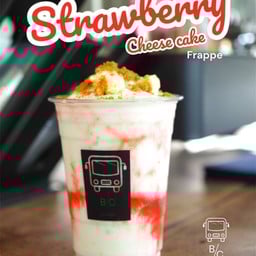 สตอรเบอรี่ชีสเค๊กปั่น Strawberry Cheesecake Frappe