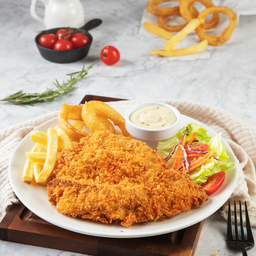 สเต็กไก่คริสปี้