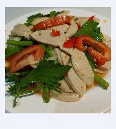 ยำหมูยอรสจัด