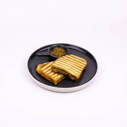 Grilled Butter Bread with Pesto