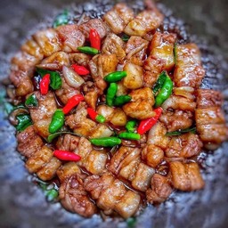 ผัดกะปิ (กับข้าว)