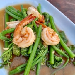 ยอดมะระผัดกุ้ง