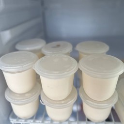 พุดดิ้งมะพร้าวอ่อนนมสด